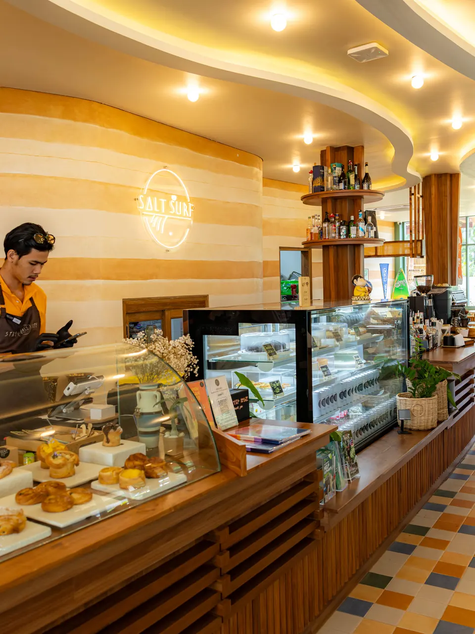 Salt Surf cafe counter